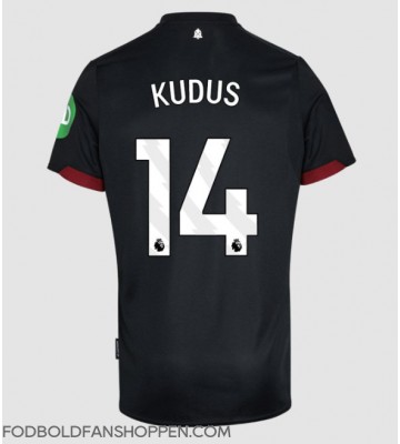 West Ham United Mohammed Kudus #14 Udebanetrøje 2024-25 Kortærmet